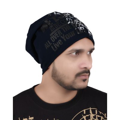 Tiekart men blue   beanie winter cap