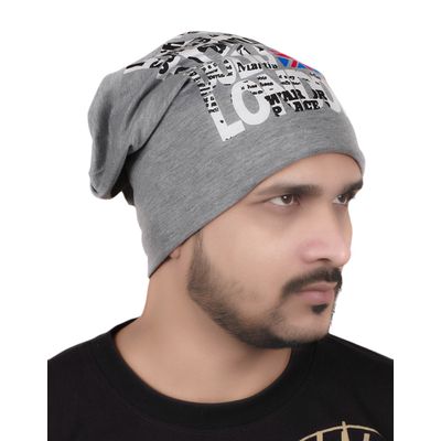 Tiekart men grey beanie winter cap