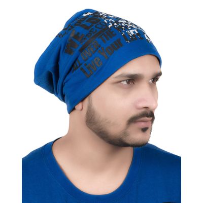 Tiekart men blue   beanie winter cap