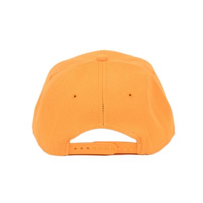 Tiekart men orange plain solids caps