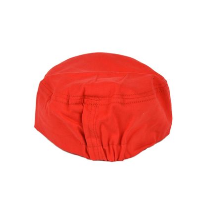 Tiekart men red plain solids  caps