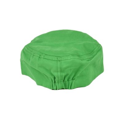 Tiekart men green plain solids caps