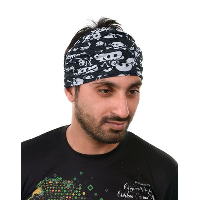 Tiekart men black bandana