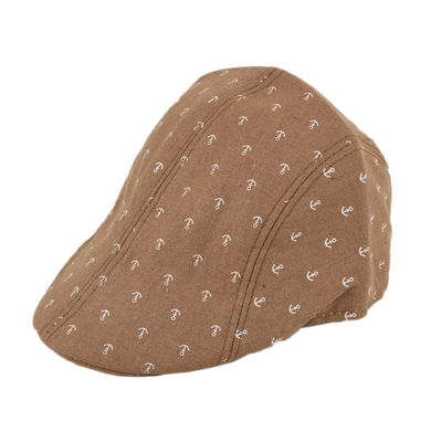 Tiekart men brown funky golf cap