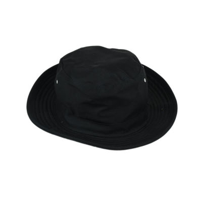 Tiekart men black plain solids floppy hat