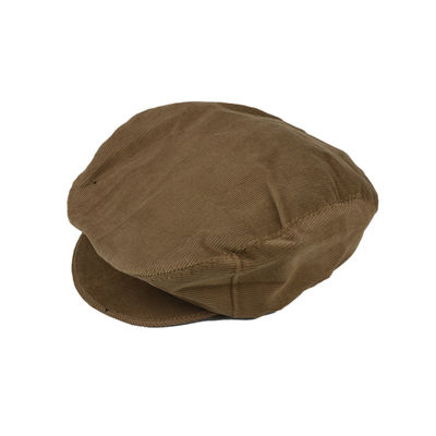 Tiekart men brown plain solids  winter golf cap