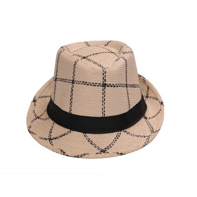 Cream Cotton Hats for Men