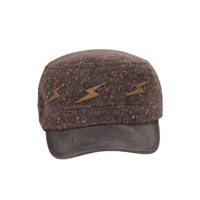 Brown Woollen Warm Winter Caps for Men