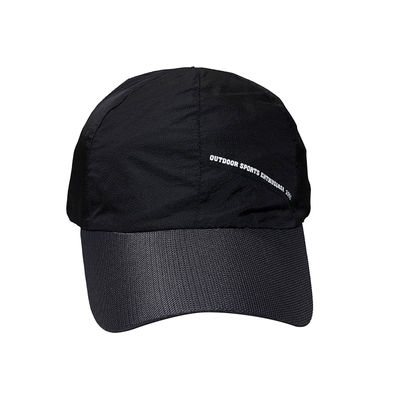 Black Sporty Light Weight Baseball Cap for Men and Women