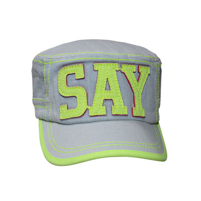 Blue and Green Denim Trendy Caps for Men and Women