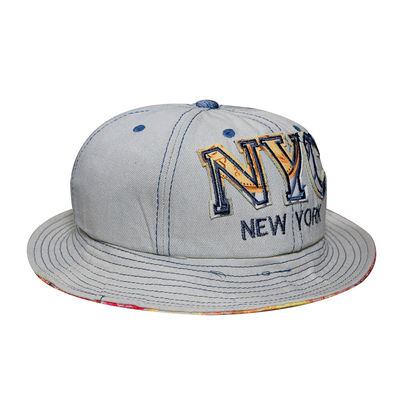 Blue Denim Trendy Floppy Ranger Caps Hats for Men