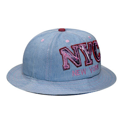 Blue Denim Trendy Floppy Ranger Caps Hats for Men