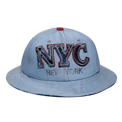 Blue Denim Trendy Floppy Ranger Caps Hats for Men