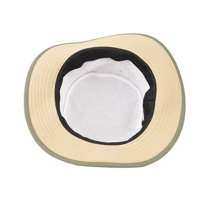 Tiekart men beige plain solids  floppy hat