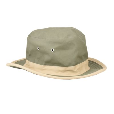 Tiekart men green plain solids  floppy hat