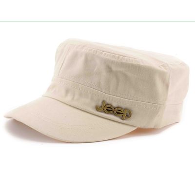 Tiekart men white plain solids  winter caps