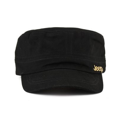 Tiekart men black plain solids  winter caps