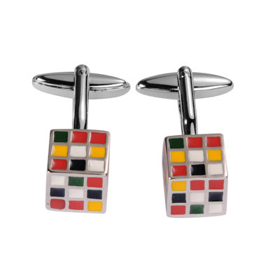 Multi Chrome Plated Funky Stylish Partywear Cufflinks for Men