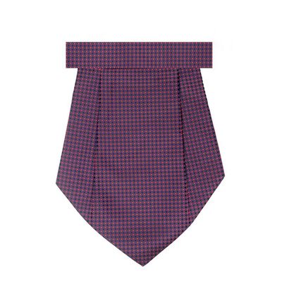 Tiekart men purple dotted  cravat