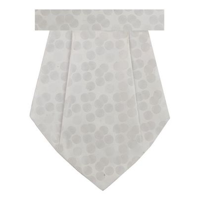 Tiekart men white   cravat