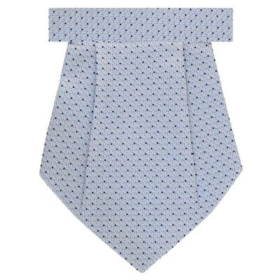 Tiekart men blue dotted cravat