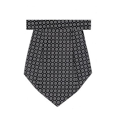 Tiekart men black polka dot  cravat