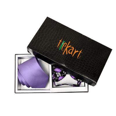 Tiekart cool combos purple set of ties