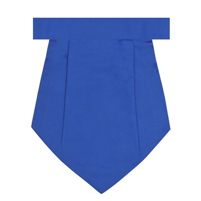 Tiekart men plain solid blue cravat