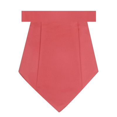 Tiekart men pink plain solids cravat