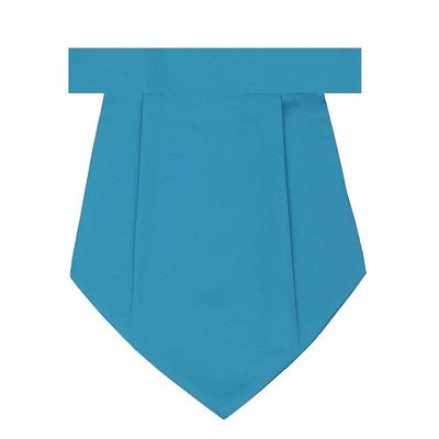 Tiekart men blue plain solids cravat