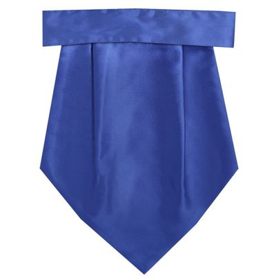 Tiekart men blue plain solids cravat