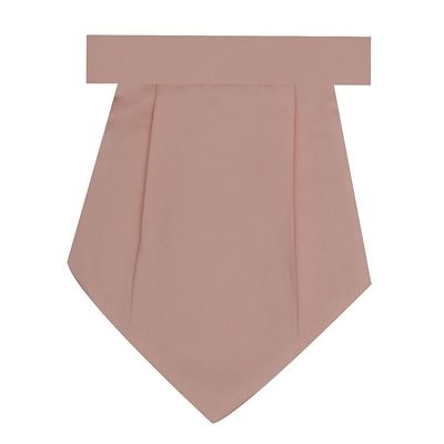 Tiekart men peach plain solids  cravat