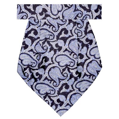 Tiekart men blue paisley silk cravat