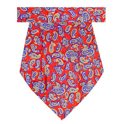 Tiekart men multi paisley silk cravat