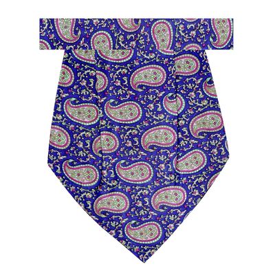 Tiekart men blue paisley silk cravat