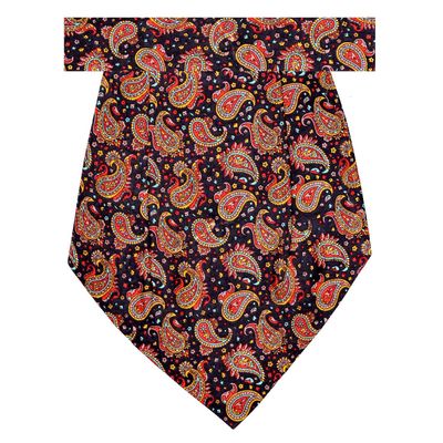 Tiekart men multi paisley silk cravat