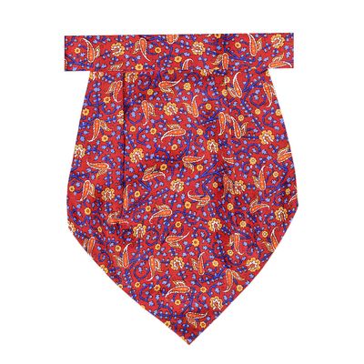 Tiekart men red cravat