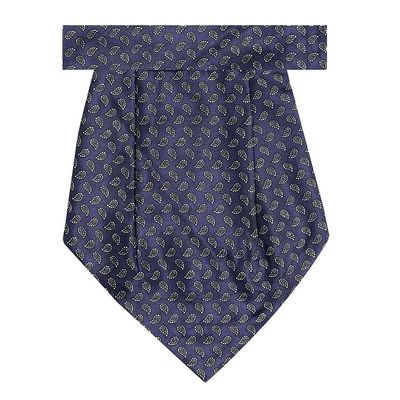 Tiekart men blue paisely silk cravat