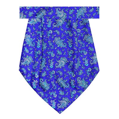 Tiekart men blue paisely silk cravat