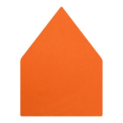Orange Micro Fiber Plain Tie with Pocket Square Combo