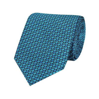 Tiekart cool combos blue tie+pocketsquare
