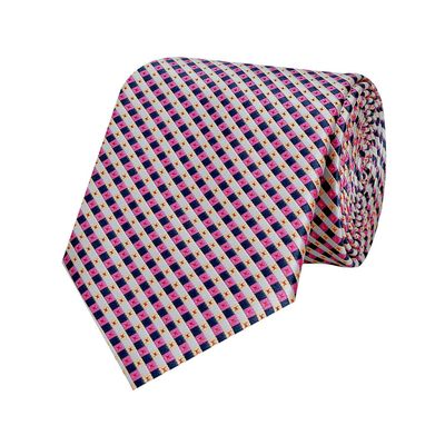 Tiekart cool combos multi checked  tie+pocketsquare