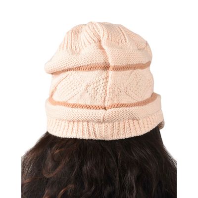 Tiekart women pink  wollen cap