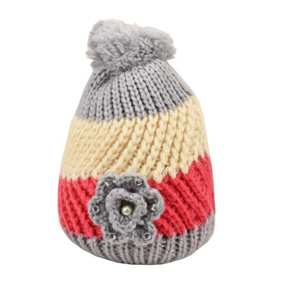 Tiekart women multi paisely woollen cap