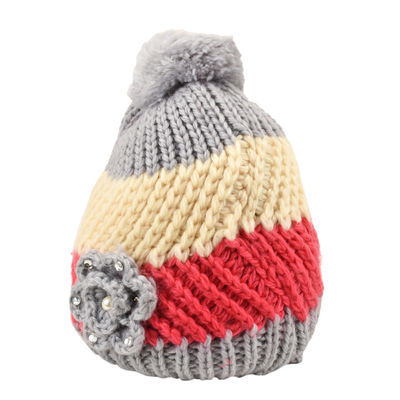 Tiekart women multi paisely woollen cap