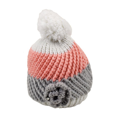 Tiekart women multi paisely woollen cap