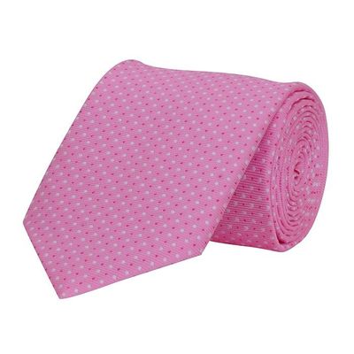 Tiekart men pink dotted  tie