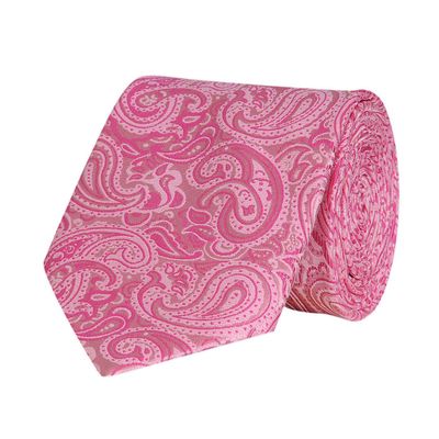 Tiekart men pink paisley  tie