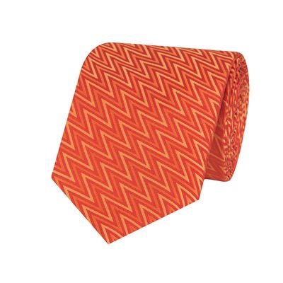 Tiekart men orange tie