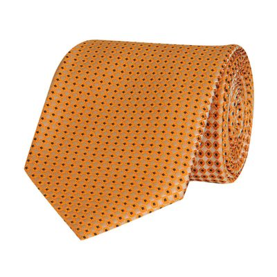 Tiekart men orange tie